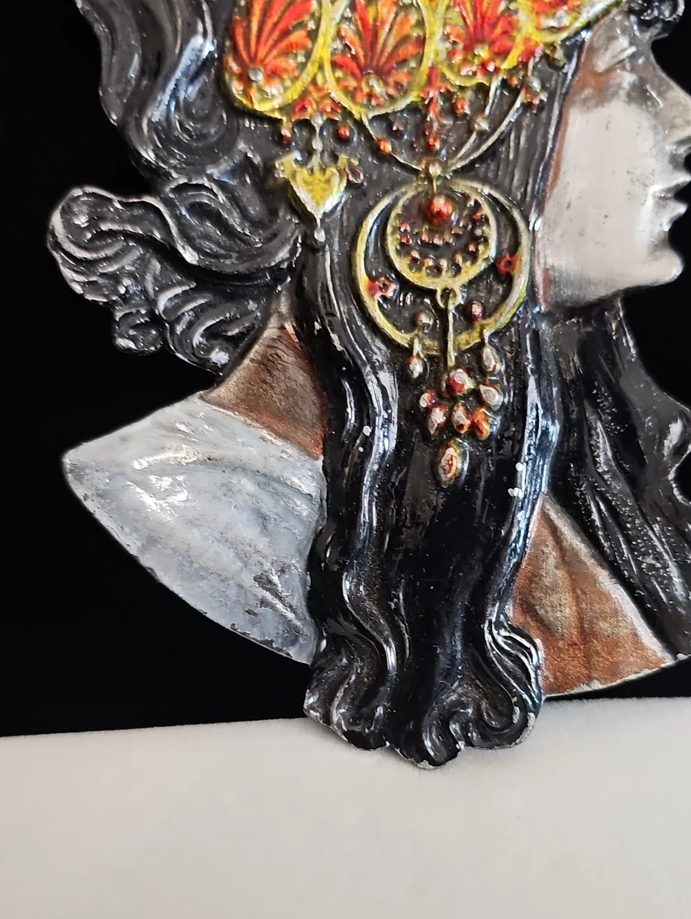 Art Nouveauv-Style  Belt Buckel